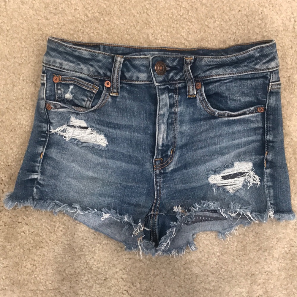 American Eagle high-waisted shorts